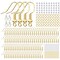 14k Gold Plated Earring Hooks for Jewelry Making, 300 Pcs Hypoallergenic DIY Earring Making Supplies Kit, Upgraded French Ear Fish Hook Earing Findings Wires Parts Hardware Pieces (Gold)